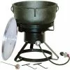 Cast Iron Cookware King Kooker 10 Gallon Cast Iron Jambalaya Pot Cooking Kit