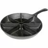 Cajun Classic Cast Iron Cookware 8 Slice Cast Iron Cornbread Pan