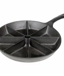 Cajun Classic Cast Iron Cookware 8 Slice Cast Iron Cornbread Pan