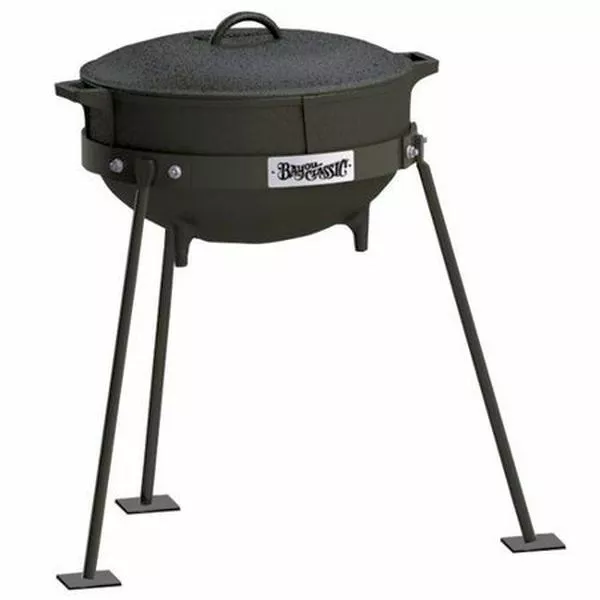 Bayou Classic 5 Gallon Jambalaya Pot And Lid 2 Bayou Classic 5 Gallon Jambalaya Pot And Lid