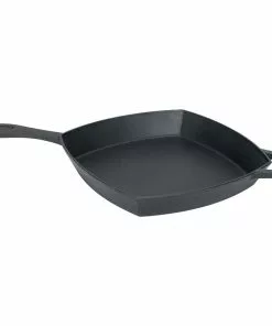 Bayou Classic 12" Square Cast Iron Skillet Cast Iron Cookware