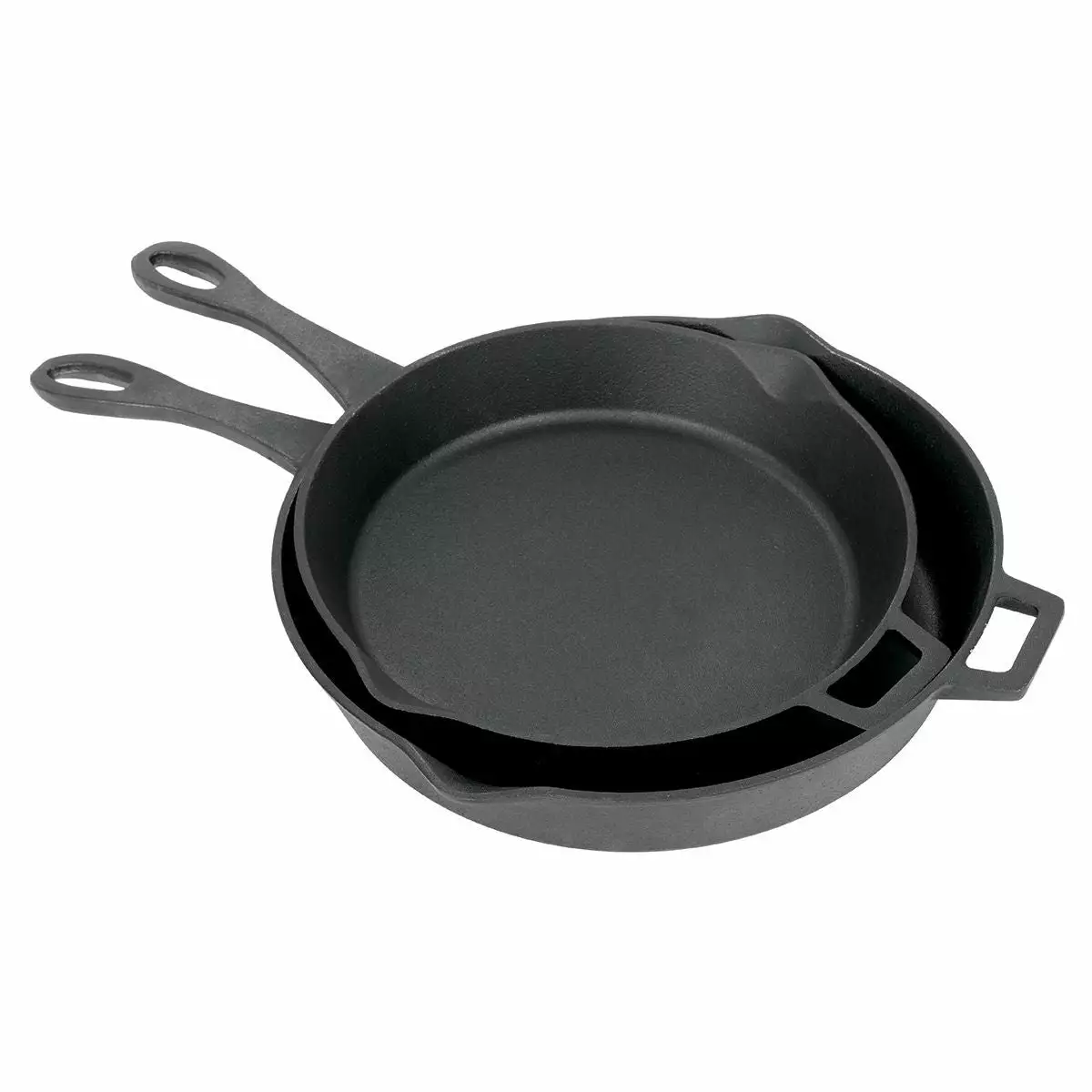 Bayou Classic 2 Piece Cast Iron Skillet Set - 12 & 14" 1 Bayou Classic 2 Piece Cast Iron Skillet Set - 12 & 14"