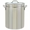 Stock Pots Bayou Classic 24 Qt Stainless Steel Pot & Lid 1024