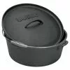 Cast Iron Cookware Bayou Classic 4 Quart Cast Iron Dutch Oven