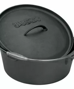 Cast Iron Cookware Bayou Classic 4 Quart Cast Iron Dutch Oven