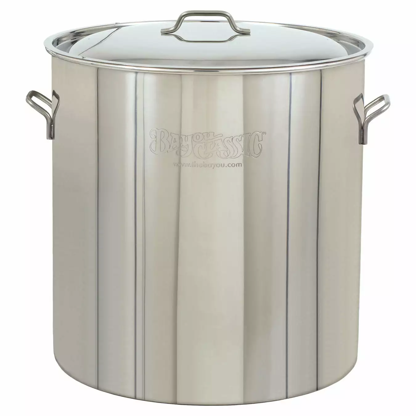 Stock Pots Bayou Classic 162 Qt Stainless Steel Pot & Lid 1 Stock Pots Bayou Classic 162 Qt Stainless Steel Pot & Lid