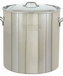 Bayou Classic 102 Qt Stainless Steel Pot & Lid Stock Pots