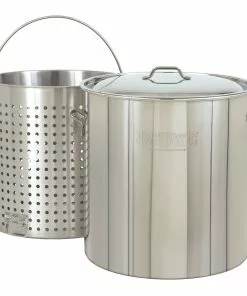 Bayou Classic 142 Quart Stainless Steel Stock Pot Kit