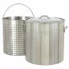 Stock Pots Bayou Classic 102 Quart Stainless Steel Stock Pot Kit