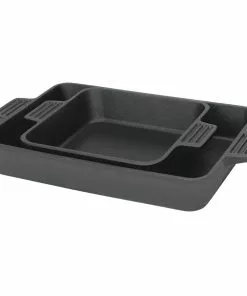 Bayou Classic Cast Iron Baking Pan Set Cast Iron Cookware
