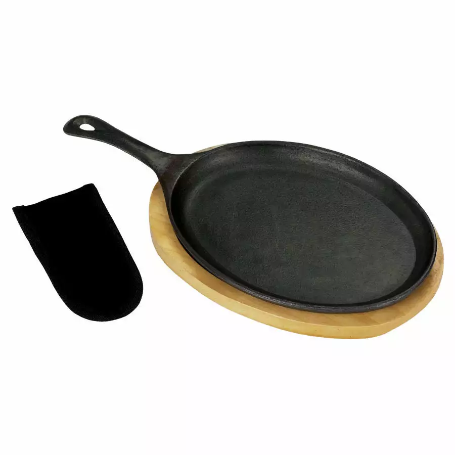 Cast Iron Cookware Bayou Classic Fajita Skillet 1 Cast Iron Cookware Bayou Classic Fajita Skillet
