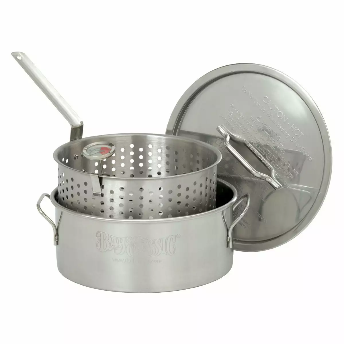 Bayou Classic 10 Quart Stainless Steel Deep Fryer Pot Fish Fryers 1 Bayou Classic 10 Quart Stainless Steel Deep Fryer Pot Fish Fryers