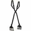 Cajun Classic Cooking Accessories Black Steel Crab Tongs