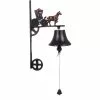 Cajun Classic Cast Iron Cookware Cast Iron Horse And Buggy Outdoor Dinner Bell
