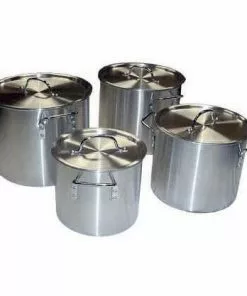Cajun Classic Professional Heavy Duty Aluminum Stock Pot Set Stock Pots