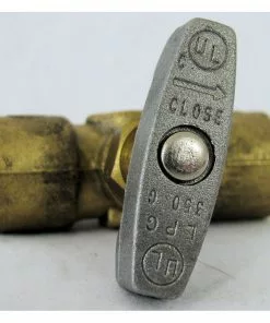 Cajun Classic Propane Parts FNPT / FNPT Needle Valve Brass Fitting