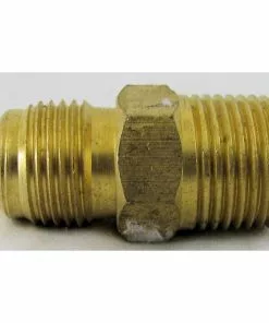 Cajun Outdoor Cooking Propane Parts Hose To LP Regulator Male / Male Brass Fitting