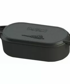 Cast Iron Cookware Bayou Classic Cast Iron Oval Fryer