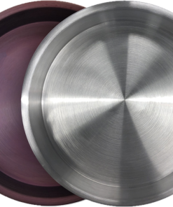 Bayou Classic Maroon & Silver Crawfish Serving Tray Set Of 4